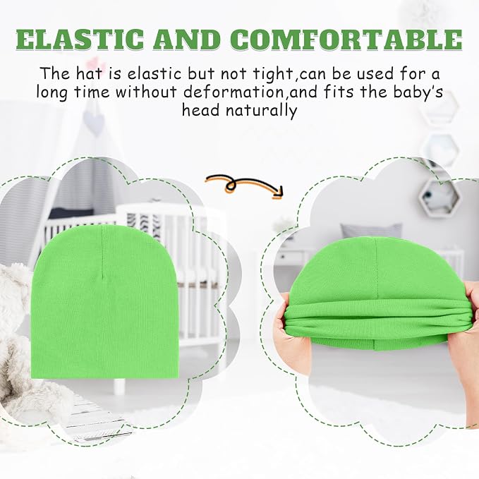 Century Star Baby Beanie Hats Newborn Infant Toddler Beanies - Image 3