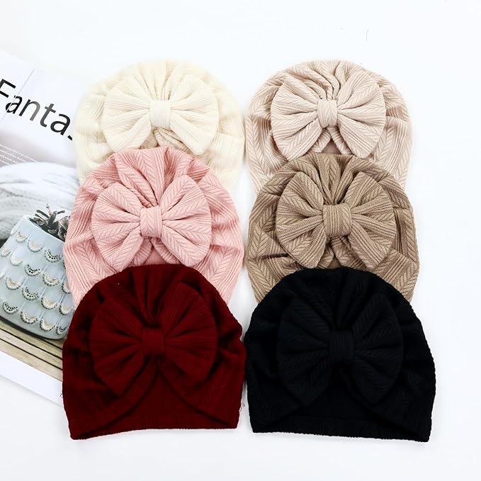 Cinaci 6 Pack Soft Turban Hats - Image 8