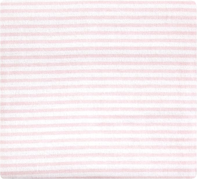 Hudson Baby Unisex Baby Cotton Flannel Receiving Blankets Bundle, Citrus Orange - Image 4
