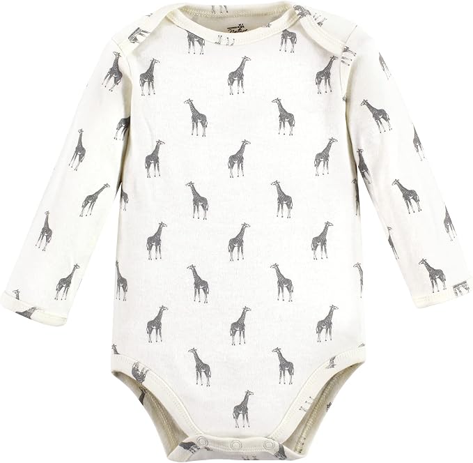 Touched by Nature Unisex Baby Organic Cotton Long-Sleeve Bodysuits - Image 7