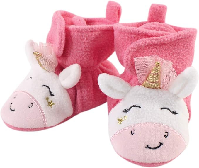 Hudson Baby Unisex-Baby Cozy Fleece BootiesSlipper Sock by HudsonBaby