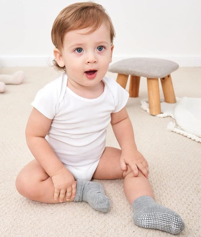 Zaples Baby Non Slip Grip Ankle Socks - Image 2