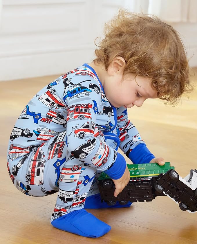babee Reshinee Bamboo Viscose Baby Footie Pajama, Zipper Sleeper Boys Girls - Image 9