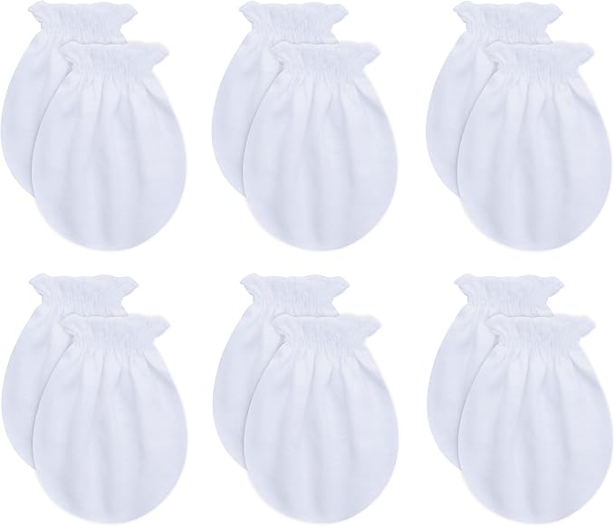Baby Mittens No Scratch, Newborn Gloves 0-6M, Registry Essential by RATIVE