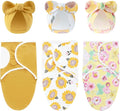 3-Pack Baby Swaddles for Newborns by Exemaba
