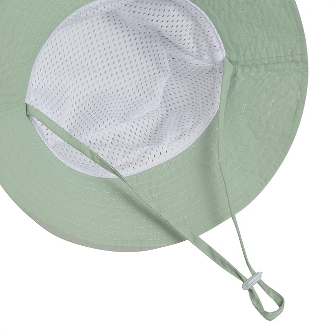 Baby Sun Hat Smile Face UPF 50+ Toddler Bucket Hat - Image 3