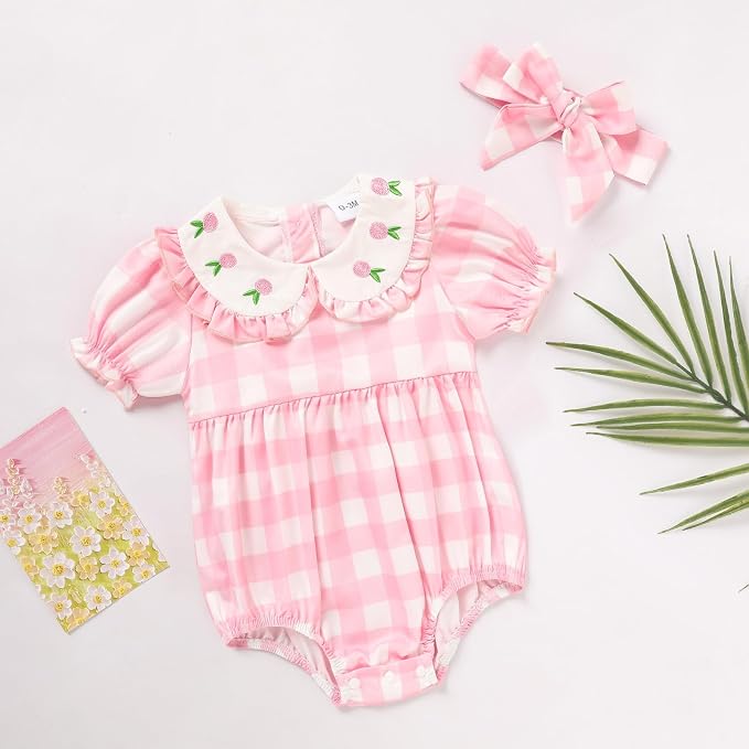 GRNSHTS Baby Girl Romper Newborn Clothes Bodysuit Jumpsuit Baby Girl Clothes - Image 7