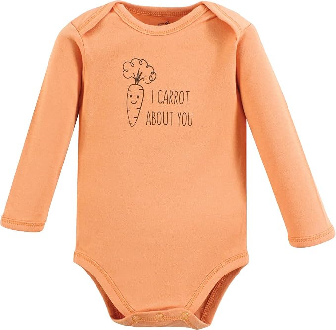 Touched by Nature Unisex Baby Organic Cotton Long-Sleeve Bodysuits - Image 6