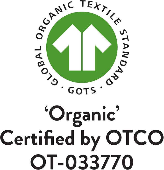 HonestBaby Baby Boys' Sleep & Play Footed One-piece Pajama Sleeper 100% Organic - Image 6