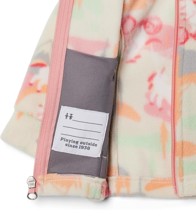 Columbia Youth Girls Benton Springs II Printed Fleece Jacket - Image 9