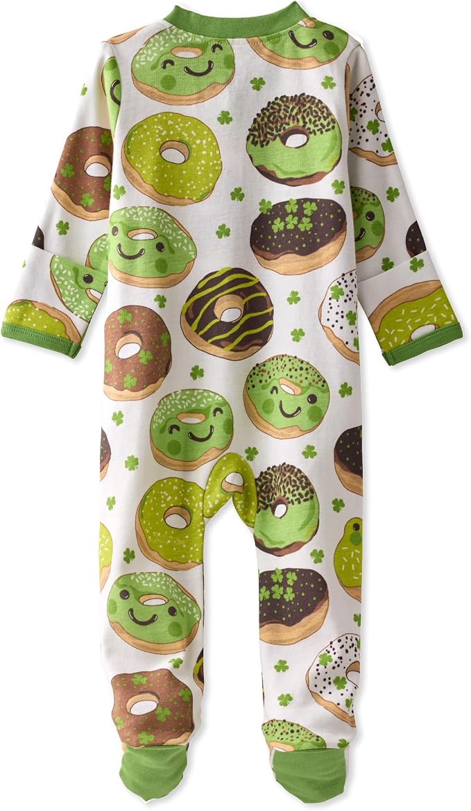Butterblu Scout Sleep & Play 100% Organic Cotton Footed Zip Front PJs | GOTS - Image 3