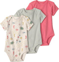 little planet by carter's Unisex Baby 3-pack Short Sleeve Bodysuits Made by LittlePlanet