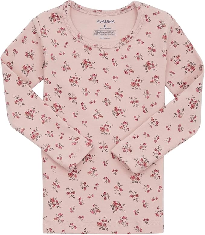 AVAUMA Baby Boys Girls Pajama Set 6M-7T Kids Cute Toddler Snug fit Pattern - Image 4