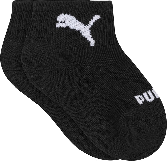 PUMA Unisex Baby 6-pack Infant Anklet Socks, Extra Cushion & Comfort-toe - Image 4