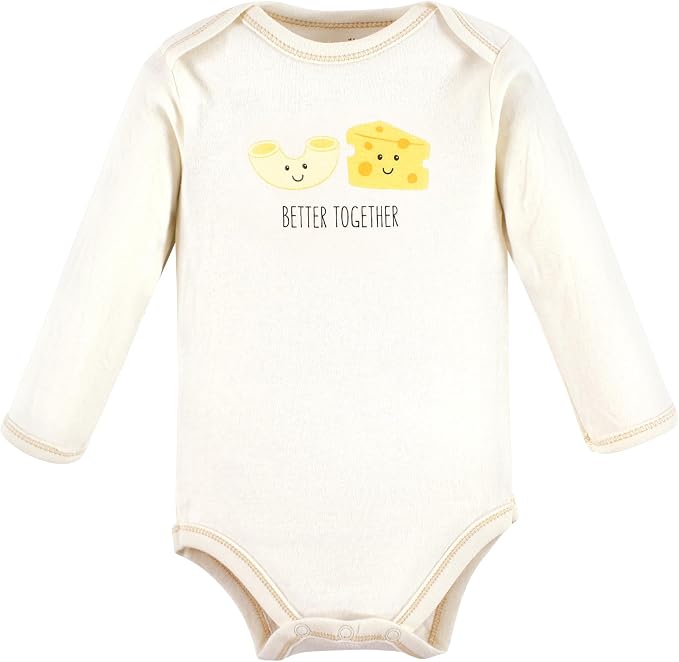 Touched by Nature Unisex Baby Organic Cotton Long-Sleeve Bodysuits - Image 3