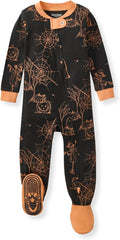 Burt's Bees Baby Boys Organic Cotton, Snug Fit Footed Sleeper Pajamas | by BurtsBeesBaby