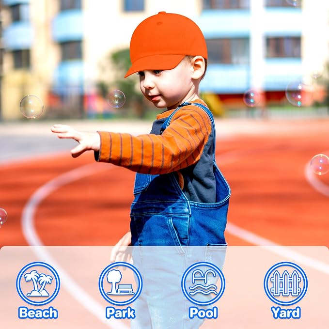 qikqik Baby Baseball Cap Toddler Baseball Hat Baby Ball Cap Toddler Hats - Image 3