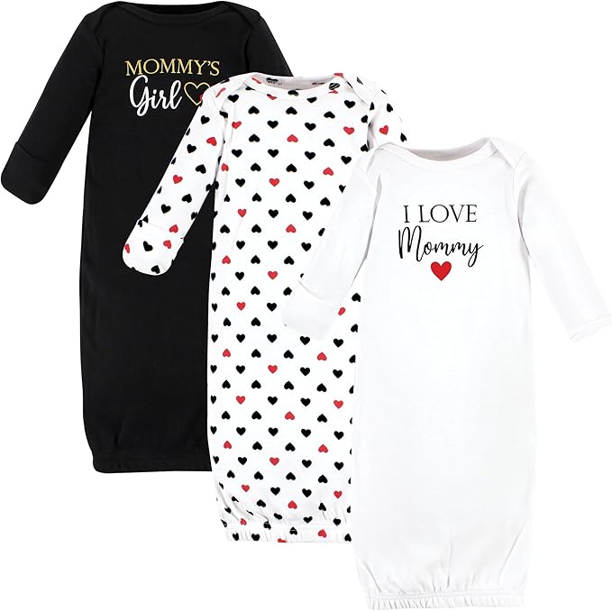 Hudson Baby unisex-baby Cotton Gowns by HudsonBaby