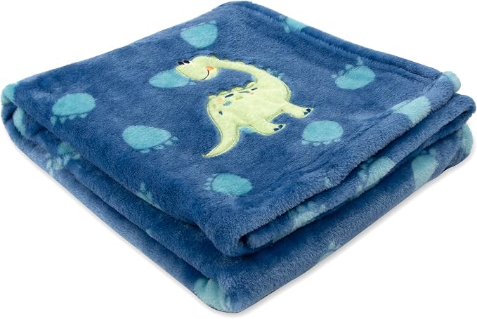 Plush Fleece Throw and Receiving Baby Blankets - Image 2