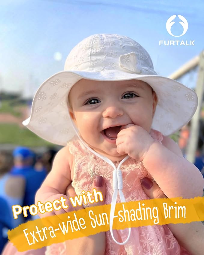 FURTALK Baby Sun Hat Toddler Beach Hats - Image 2