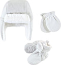 Hudson Baby Baby Hudson Baby Unisex Baby Trapper Hat, Mitten and Bootie Set by HudsonBaby