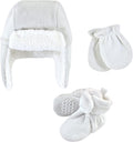 Hudson Baby Baby Hudson Baby Unisex Baby Trapper Hat, Mitten and Bootie Set by HudsonBaby
