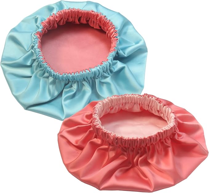 AKISS Baby Infant Newborn Toddler Satin Silk Hair Bonnet Cap - Image 5