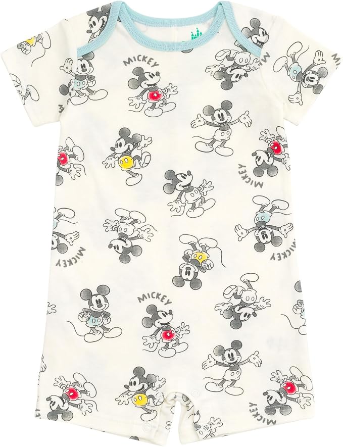 Disney Baby Boys' 2-Pack One Piece Rompers Newborn to Infant - Image 3