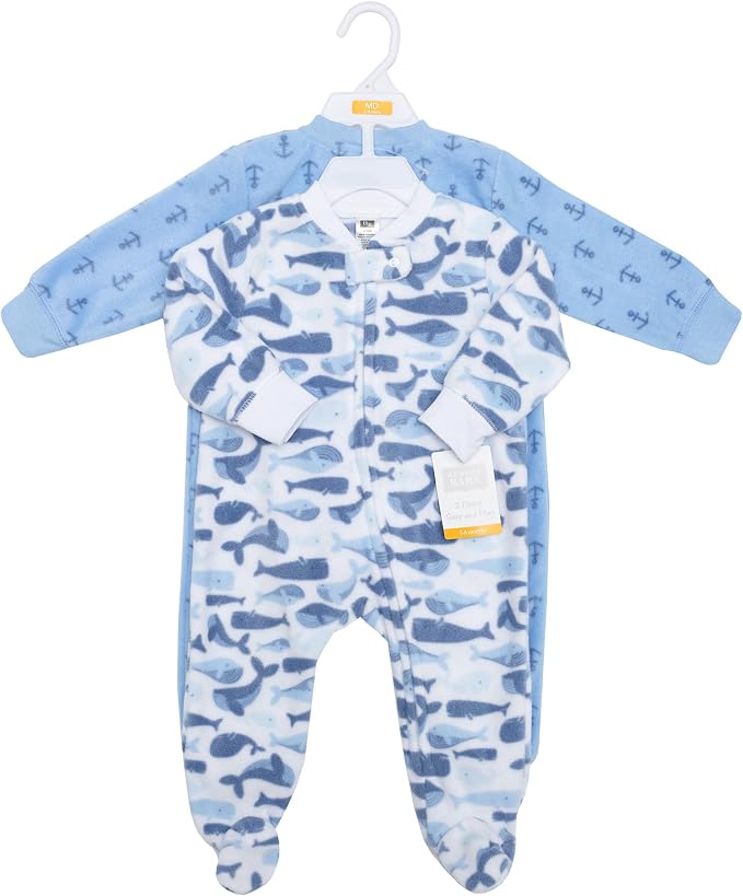 Hudson Baby Unisex Baby Fleece Sleep and Play - Image 2