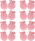 BQUBO Newborn Infant Toddler Mittens No Scratch Cotton Elastic Wrist Gloves by DRESHOW