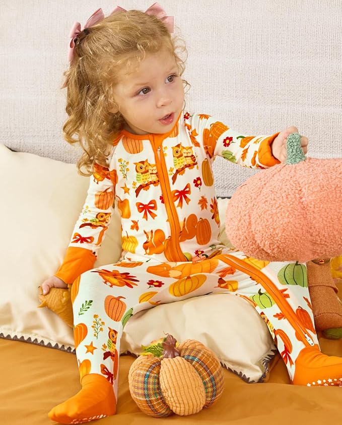 babee Reshinee Viscose Derived from Bamboo Baby Footie Pajamas Convertible - Image 4