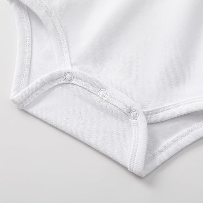 pureborn Baby Girls Boys Bodysuit Super Soft Cotton Romper 0-24 Months | - Image 6