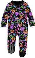 uideazone Baby Girls Footed Pajamas, Zip Sleeper by uideazone