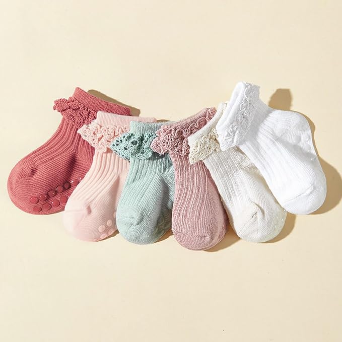 AQOKKA Baby Girl Toddlers Socks - Image 5