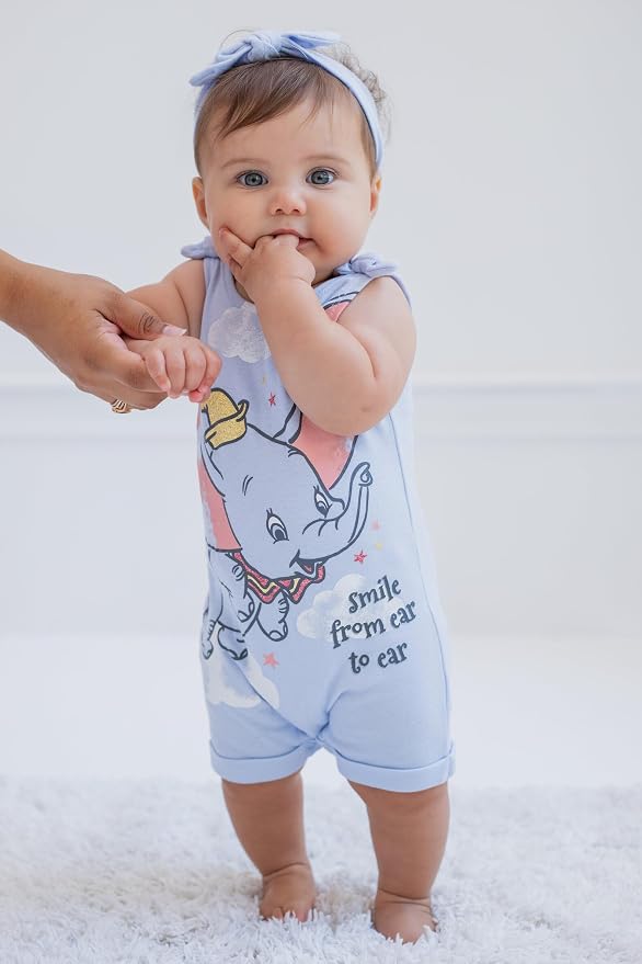 Disney Romper and Headband Outfit Set Newborn to Little Kid Sizes - Image 2