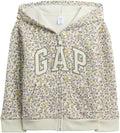 GAP Baby Girls' Logo Hoodie Hooded Full Zip Sweatshirt by GAP