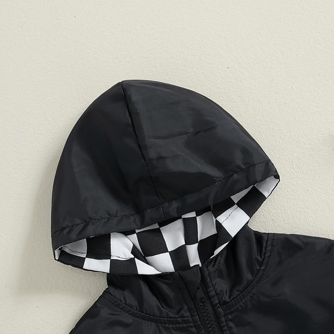 MERSARIPHY Toddler Boy Hoodies Jacket Baby Boy Lightweight Zip Up Coat - Image 5