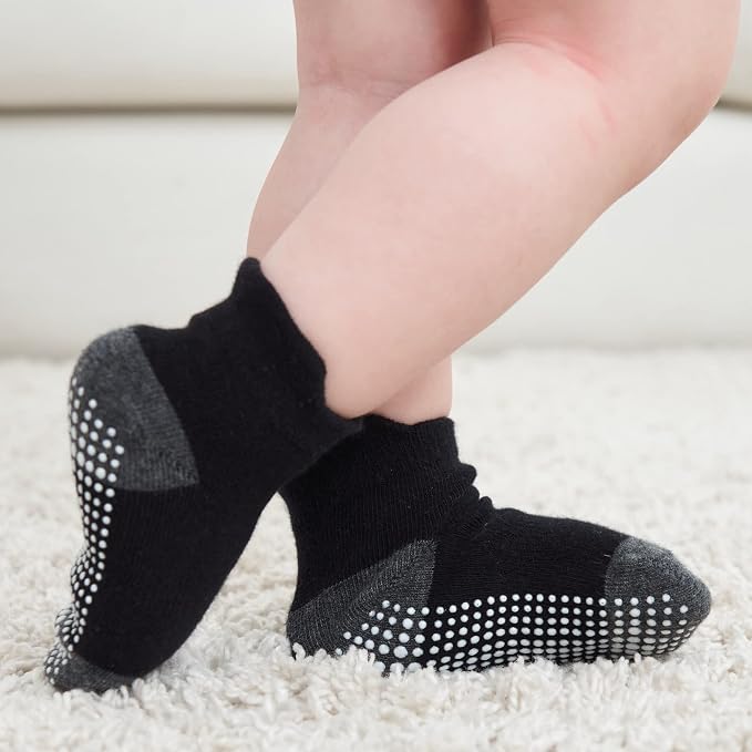 Zaples Baby Non Slip Grip Ankle Socks - Image 5