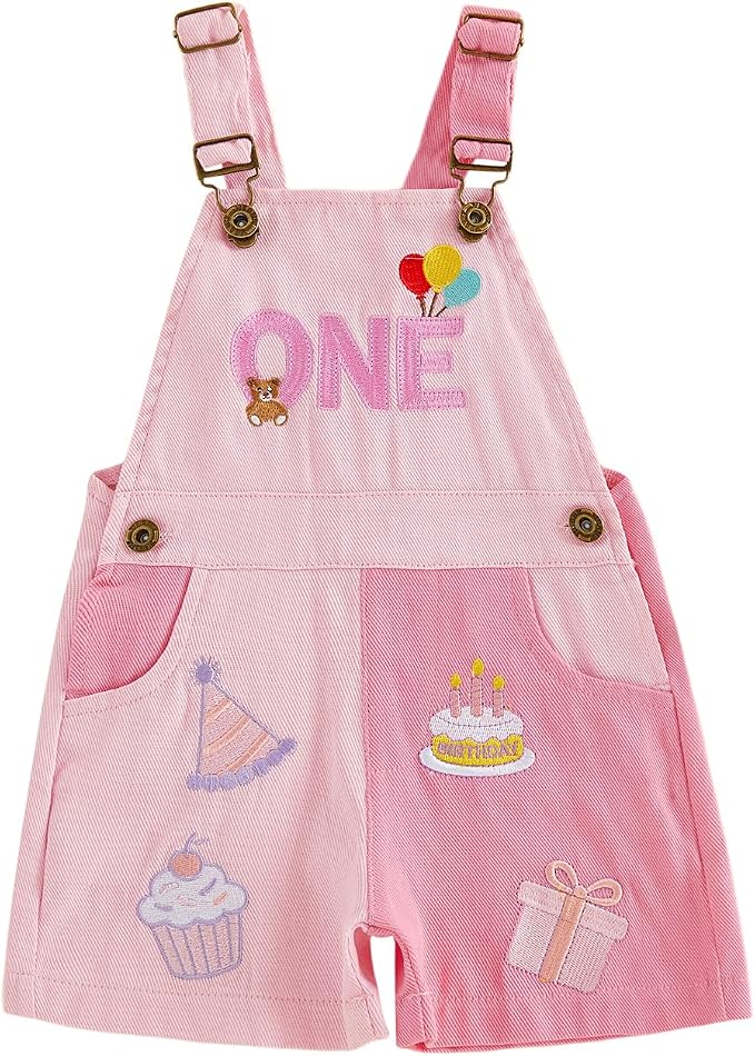 Fernvia Toddler Kids Baby Girl Boy Contrast Color Overalls Shorts Clothes by Fernvia