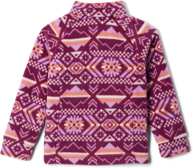 Columbia Youth Girls Benton Springs II Printed Fleece Jacket - Image 2