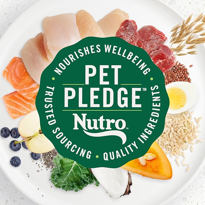 Nutro Ultra High Protein Dry Puppy Food, Trio of Proteins from Chicken, Lamb and Salmon, 27 lb Bag