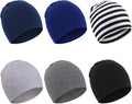 DRESHOW BQUBO 6 Pack Baby Hats for Boys Girls Unisex Preemie Hat Soft Knit Cap by DRESHOW