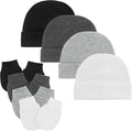 Zando Anti-Scratch Baby Hats Mittens Warm Newborn Infant Boys Girls 0-6M | by ZANDO