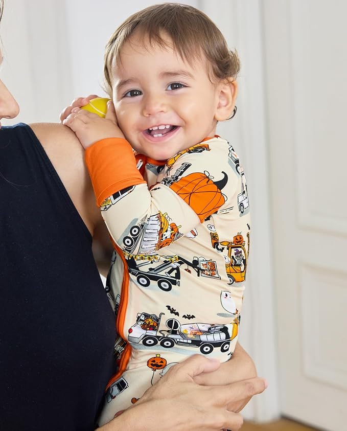 babee Reshinee Bamboo Viscose Baby Footie Pajama, Zipper Sleeper Boys Girls | - Image 7