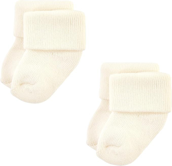 Hudson Baby Baby 8-pack Cotton Rich Newborn and Terry Socks - Image 5