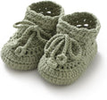 Hadetoto Baby Booties Hand Crochet Knit Cotton Bootie | Soft, Newborn First by Hadetoto