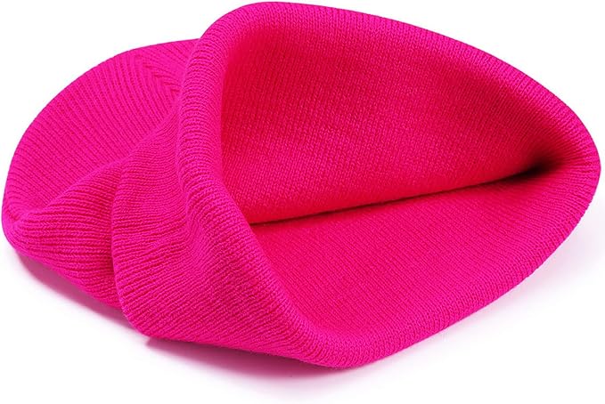 Baby Beanie Knit Ski Hat with Cute Face - Image 4