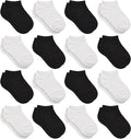 Toddler Socks, 16 Pairs Low Cut Ankle Socks by SPTRAMLE