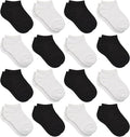 Toddler Socks, 16 Pairs Low Cut Ankle Socks by SPTRAMLE