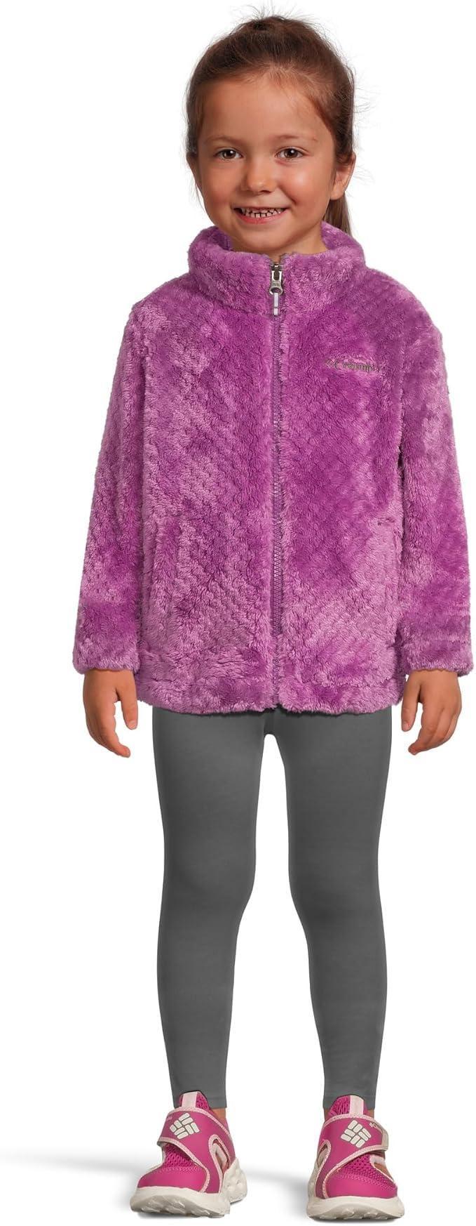 Columbia Youth Girls Fire Side Sherpa Full Zip Fleece Jacket - Image 4